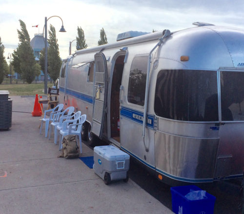 airstream location production vehicle for photography and film